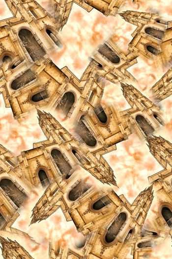 教堂印花华亿平台图片