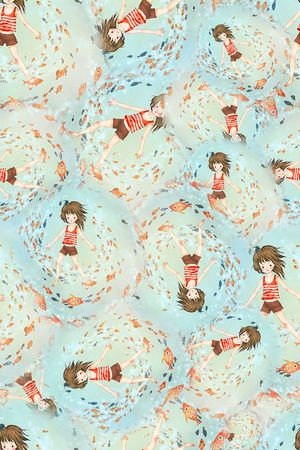 插画印花华亿平台图片