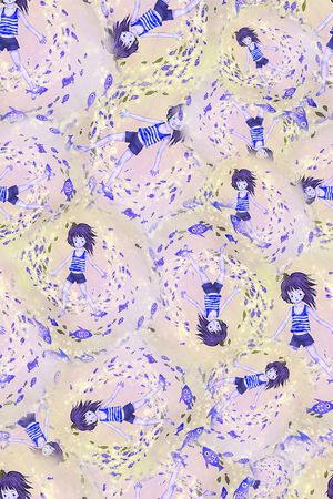 插画印花华亿平台图片