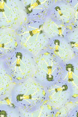 插画印花华亿平台图片