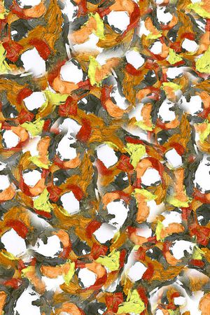 水粉印花华亿平台图片