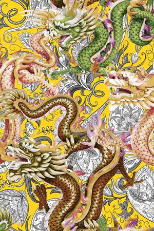 2016中国风印花华亿平台图片