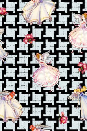 欧式印花华亿平台图片