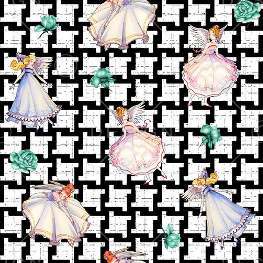 欧式印花华亿平台图片