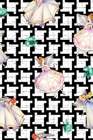 欧式印花华亿平台图片