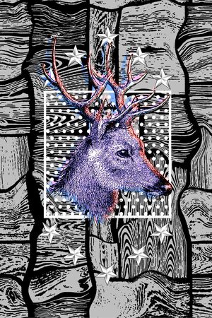 复古印花华亿平台图片