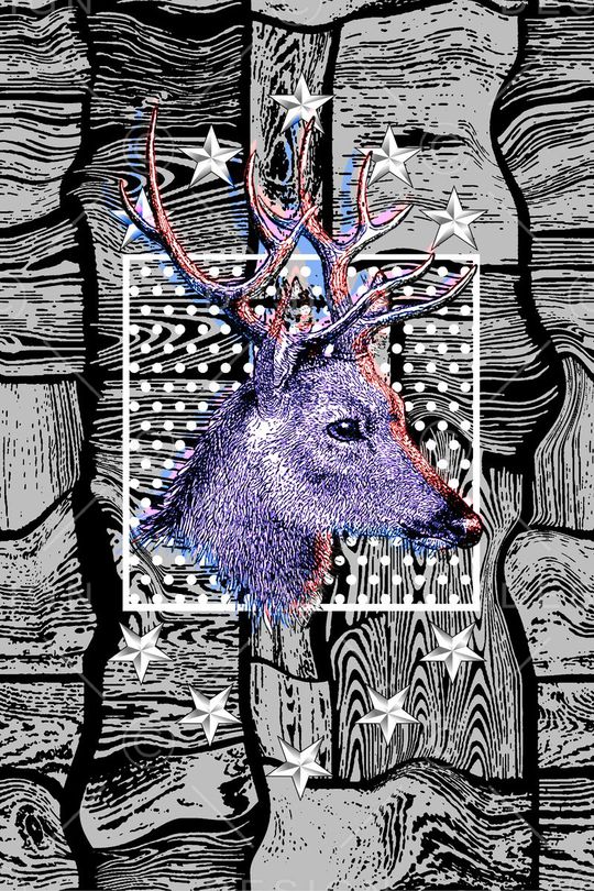 复古印花华亿平台图片