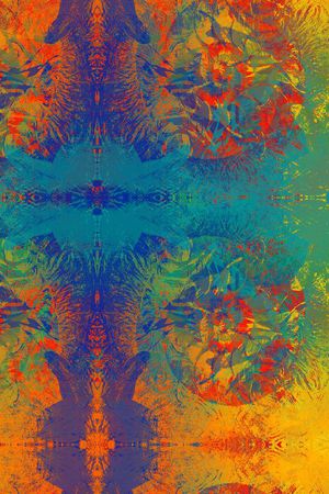 抽象印花华亿平台图片