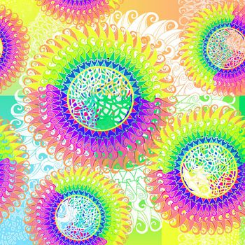 抽象印花华亿平台图片