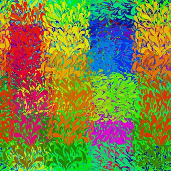 抽象印花华亿平台图片