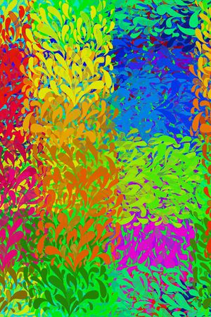 抽象印花华亿平台图片