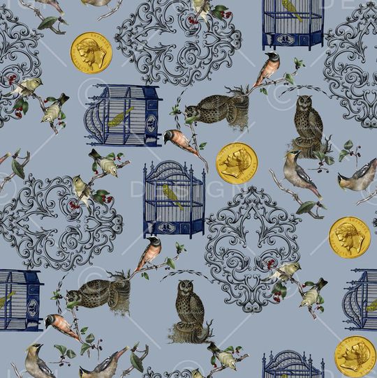 时尚秋冬印花华亿平台图片