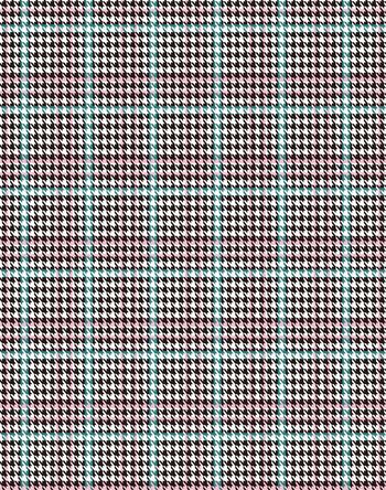 459689-几何条纹格子千鸟格拼花女装秋冬衬衣