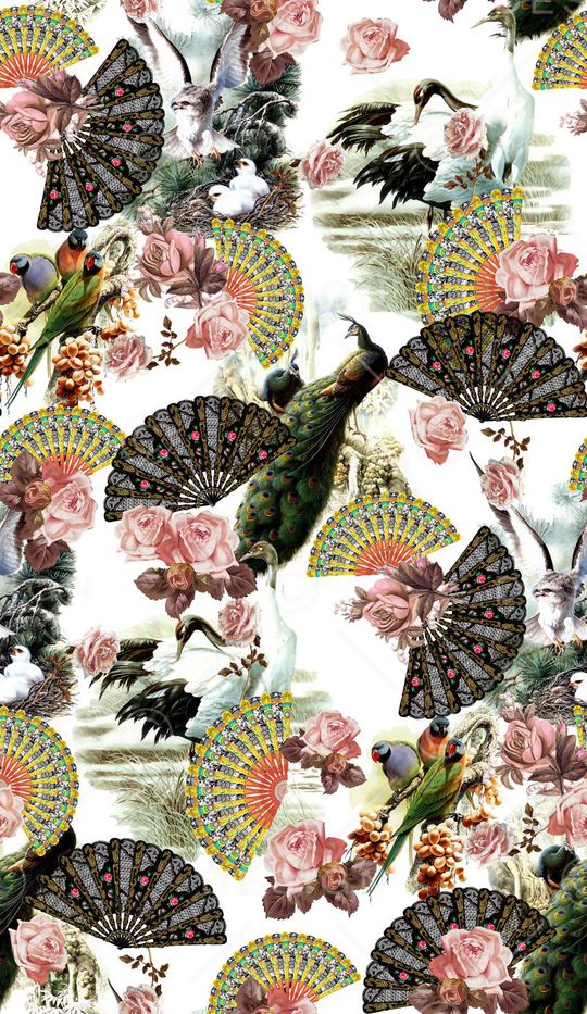 动物数码印花华亿平台图片