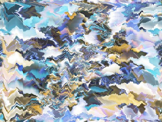 抽象印花华亿平台图片