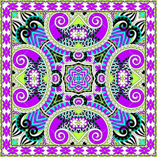 民族风印花华亿平台图片