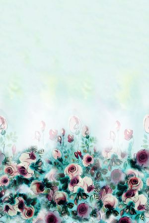 清新印花华亿平台图片