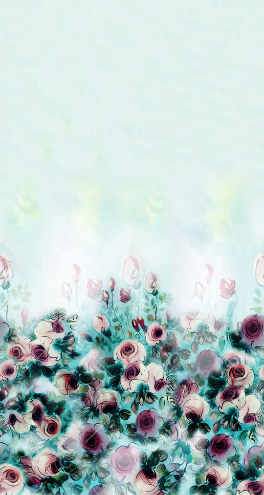 清新印花华亿平台图片