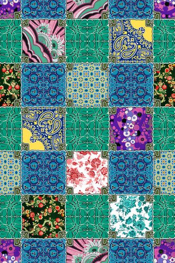 459776-民族风波西米亚风拼贴新装饰主义秋冬