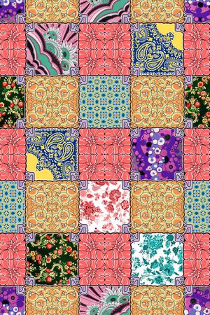 波西米亚风印花华亿平台图片