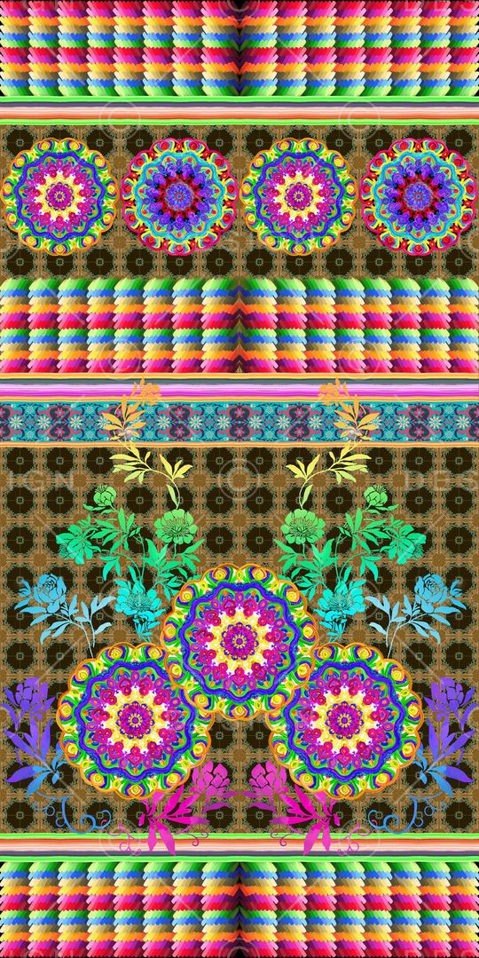 民族风印花华亿平台图片