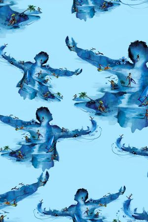 抽象印花华亿平台图片