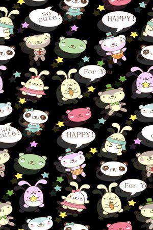 可爱印花华亿平台图片