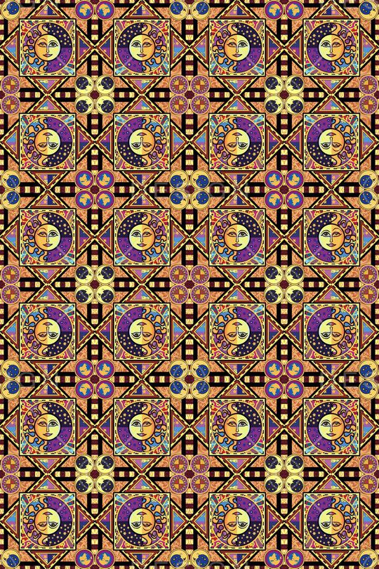 几何印花华亿平台图片