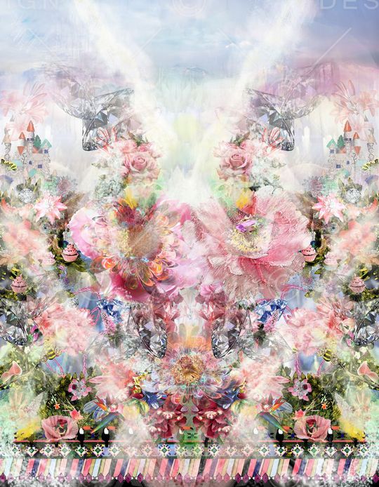 城堡印花华亿平台图片