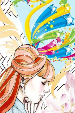 插画印花华亿平台图片