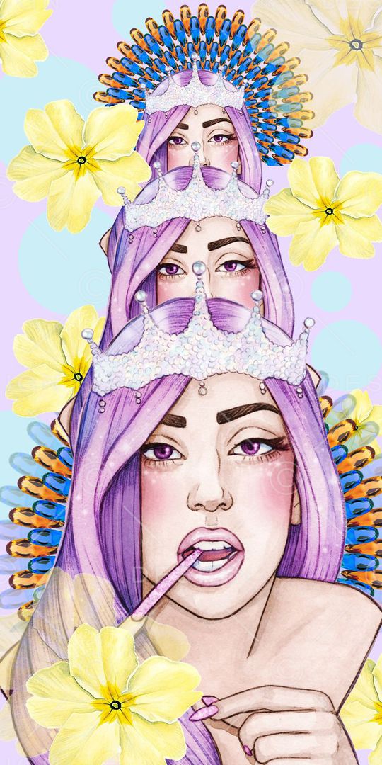 流行时尚印花华亿平台图片