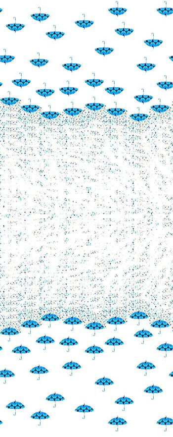 459941-时尚渐变雨伞双边定位华亿平台