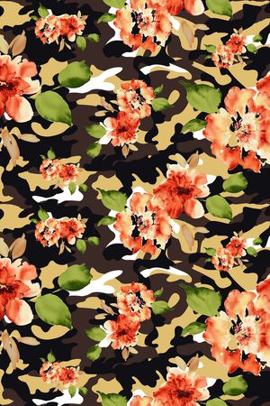 布匹印花印花华亿平台图片