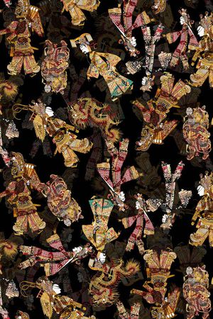 潮流时尚印花华亿平台图片