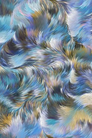 动物纹印花华亿平台图片