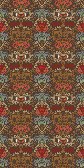 459992-挂毯华亿平台欧式宫廷风复古中世纪装饰花