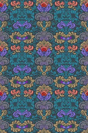 欧式宫廷风印花华亿平台图片