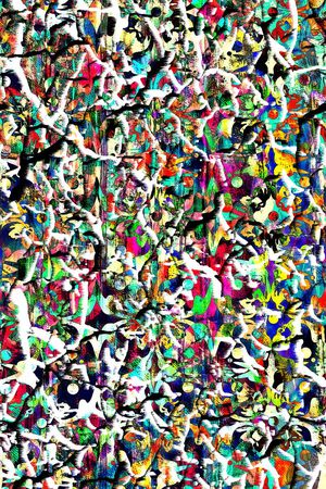 笔触印花华亿平台图片