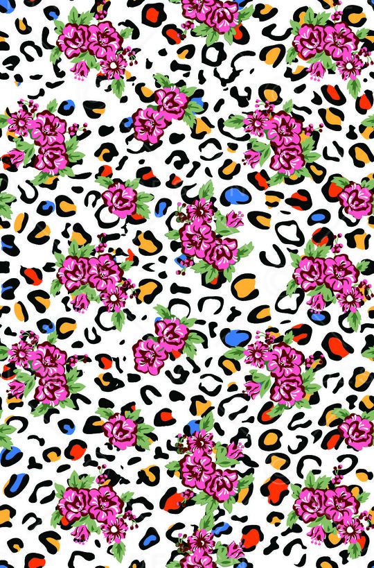 豹纹印花华亿平台图片