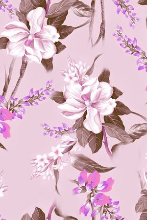 清爽素雅印花华亿平台图片