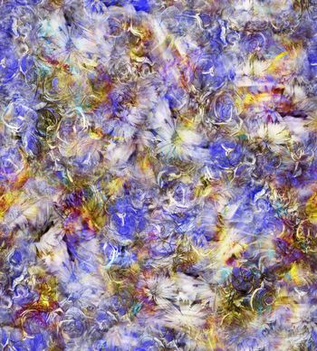 460258-抽象浮雕花卉