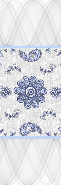 素雅 自然印花华亿平台图片