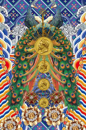 时尚潮流印花华亿平台图片