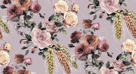 复古怀旧印花华亿平台图片