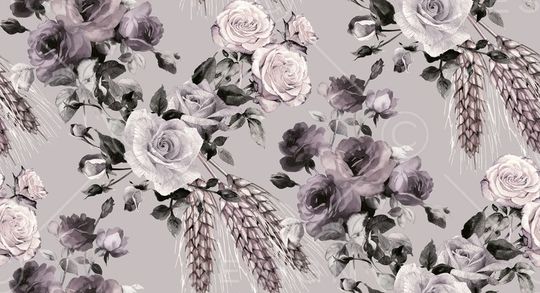 复古怀旧印花华亿平台图片