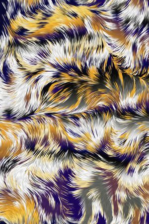 豹纹印花华亿平台图片