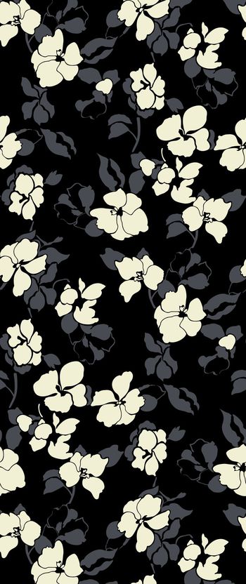 460471-素雅经典黑白花