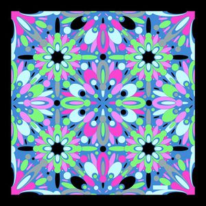 椭圆印花华亿平台图片