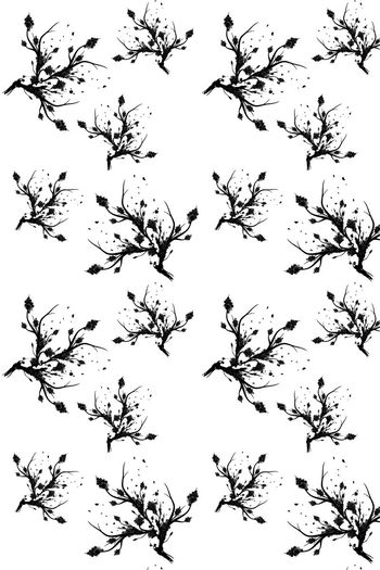 干枯树木印花华亿平台图片