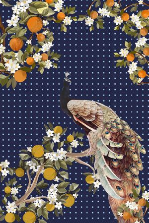 潮流时尚印花华亿平台图片